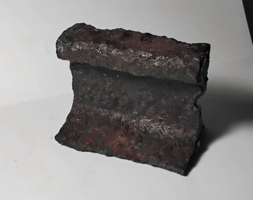 Richmond Virginia's first electric streecar system, 1887 worn out piece of track