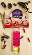 1938 -50 Western World Champion AMMUNITION Pointer ~ D/C Sign w Western SUPER X