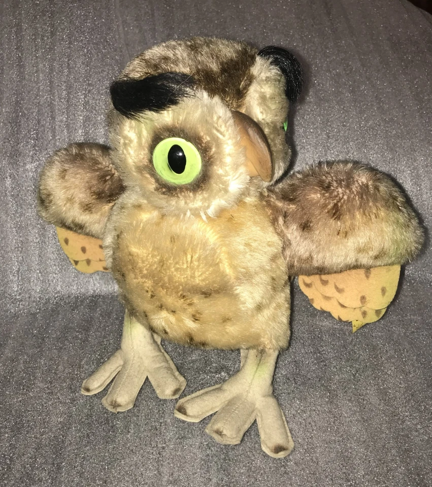 Steiff Eule Wittie 4322,00 mit Knopf & Fahne Plüschtier Vintage Germany 60-70er - Bild 3 von 4