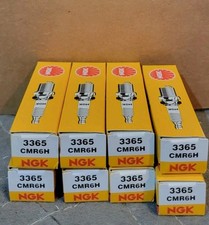 8 NGK Spark Plugs 3365 CMR6H Small Engine NOS