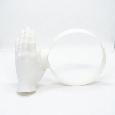 FunnyHand Sun Visor Hat Novelty 3D Palm Shape Sunshade Headband Creative Sun Cap