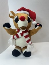 Gemmy Rudolph The Red Nosed Reindeer Animated Musical Plush
