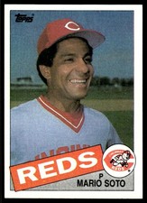 1985 Topps Mario Soto Cincinnati Reds #495 21763