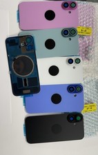 Back Glass metal Magnetic For iPhone 16 White Color