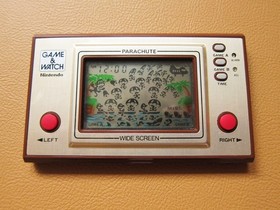 Parachute (PR-21) Nintendo Game and Watch in Excellent Condition