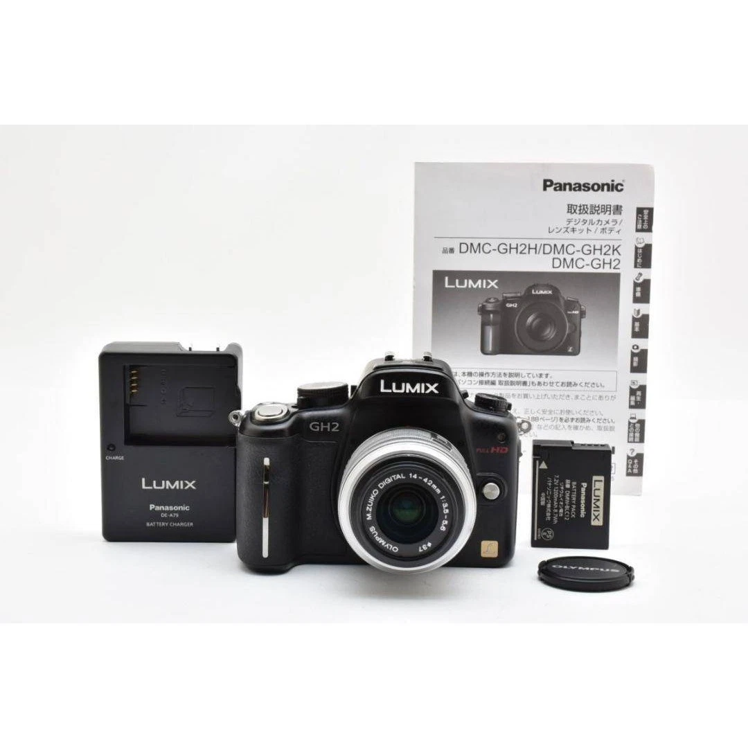 美品✨シャッター数わずか✨LUMIX DMC-GH2 レンズキット スマホ転送
