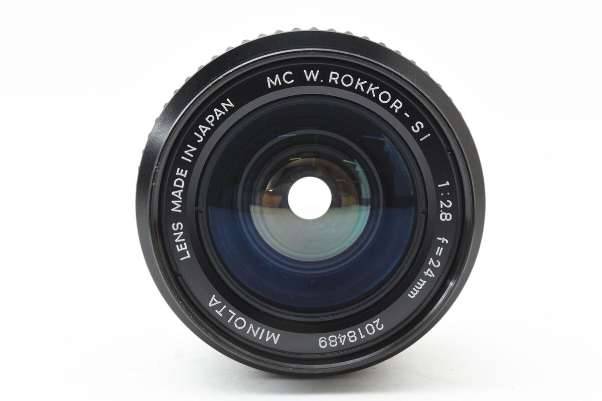 Minolta MC W.Rokkor-SI 24mm F2.8 Wide Angle MF Lens [Near Minolta MC W.Rokkor-SI 24mm F2.8 Wide Angle MF Lens [Near