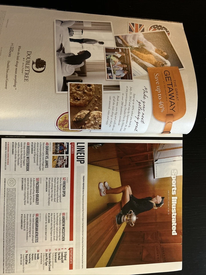 2012 Quiosco Sports Illustrated revista Kevin Durant Oklahoma ¡Trueno! Foto 4 de 4