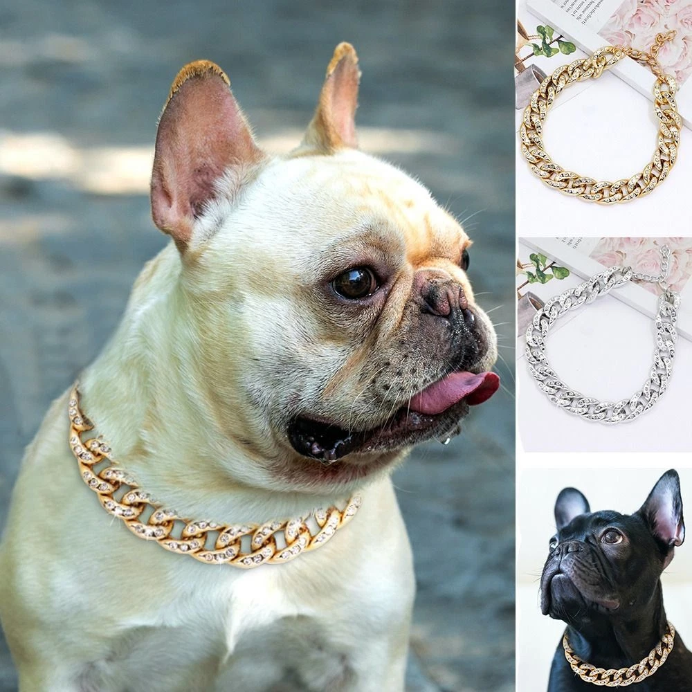 Diamond hotsell dog necklace