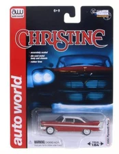 CHRISTINE 1958 PLYMOUTH FURY RARE 1/64 Scale COLLECTIBLE DIECAST MODEL CAR