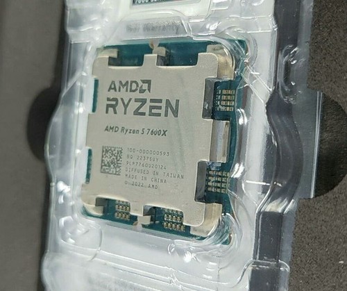 AMD Ryzen 5 7600X R5 7600X 4.7 GHz 6-Core 12-Thread 32MB 105W AM5 CPU Processor