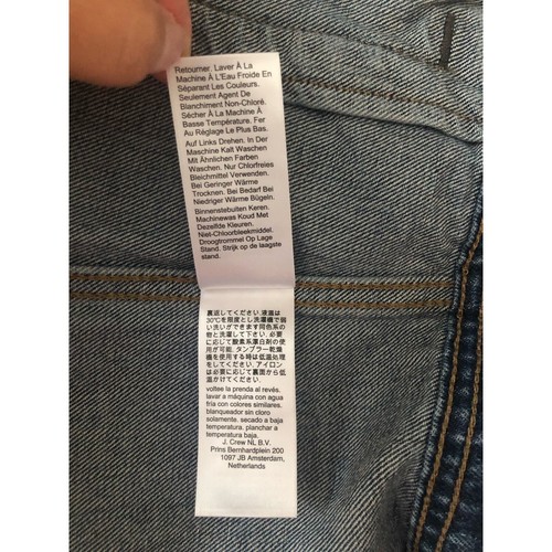 Nueva chaqueta de mezclilla azul XL de J.CREW para hombre - Imagen 11 de 14