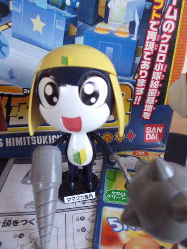 Sargento Rana Keroro Gunso Plamo Colección Bandai Figuras Juguete Set Japonés 2007 - Imagen 8 de 15