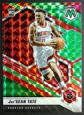 2020-21 Panini Mosaic Choice Jae'Sean Tate Rockets RC Red/Green Prizm SP #214 💎