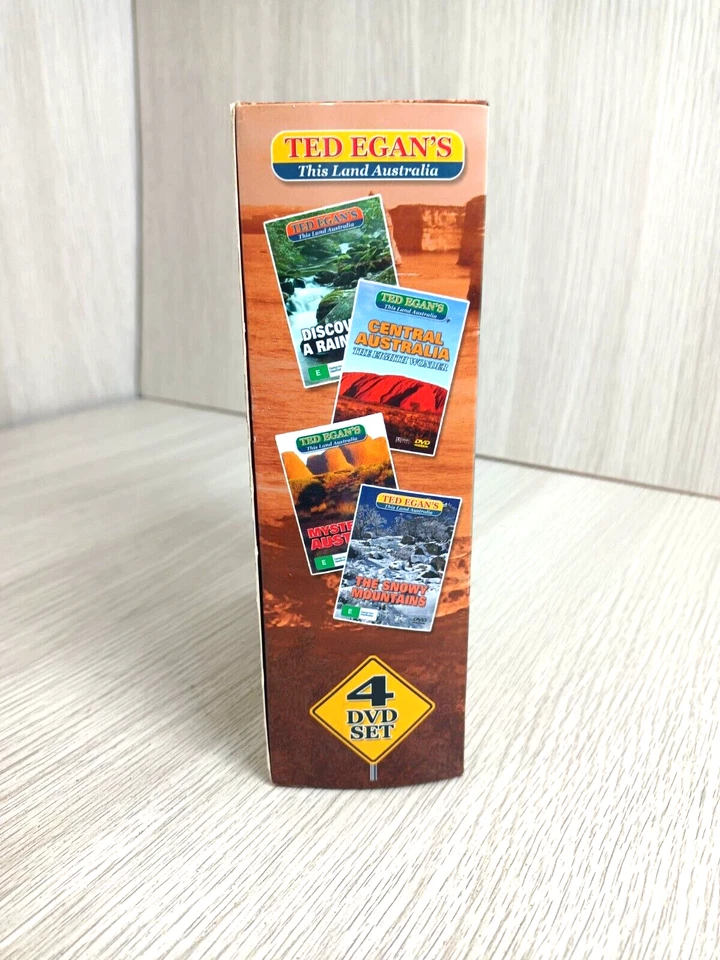 Ted Egan's This Land Australia 4 DVD Boxset 3 Sealed 1 Open Region 0 / All - image 4 of 4