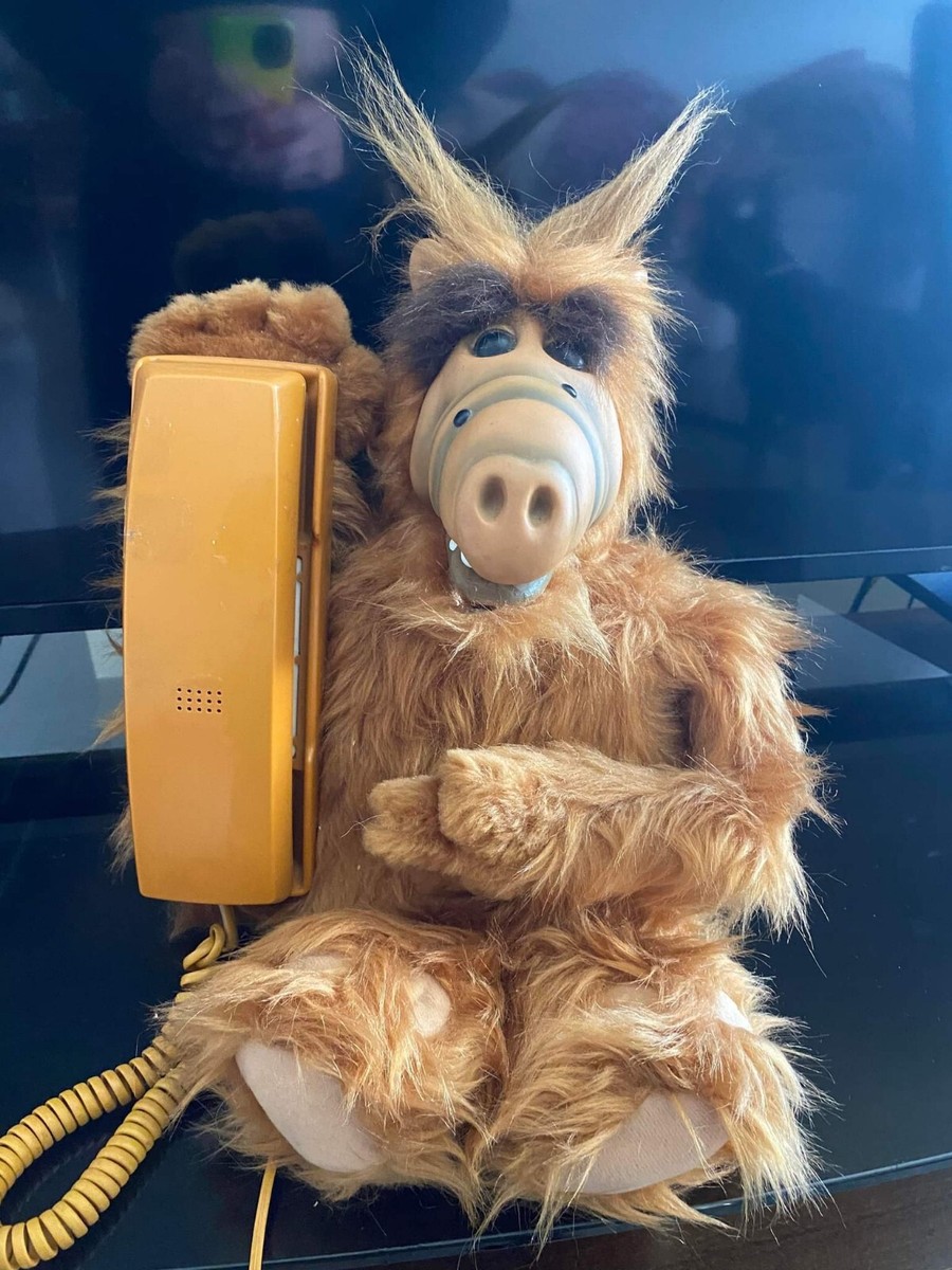 alfです◎ RARE VINTAGE 1988 ALF PHONE Telephone #618S RARE - TESTED & WORKS