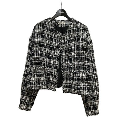 ジャケット・アウター AURALEE SPUN SUMMER TWEED BLOUSON AURALEE HOMESPUN SUMMER TWEED BLOUSON 1