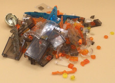 LEGO Mixed Color Translucent Bricks Lot 5oz NICE Fast Free Shipping
