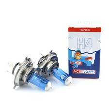 Fits Hyundai Getz TB 100w Super White Xenon HID High/Low Beam Headlight Bulbs