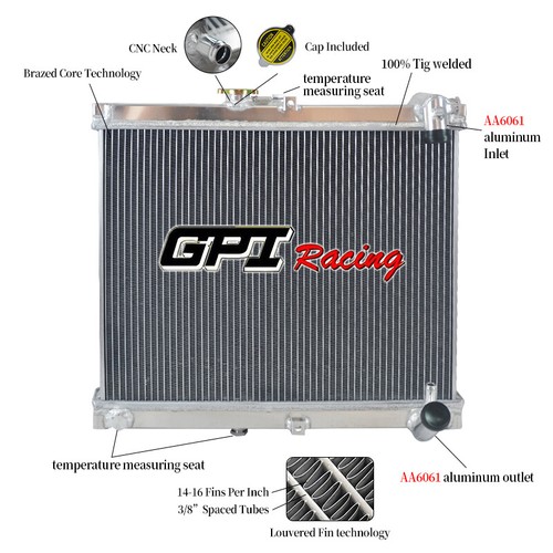 56mm FOR Mazda RX7 RX-7 FC3S series 4 S4 86 87 88 alloy aluminum ...