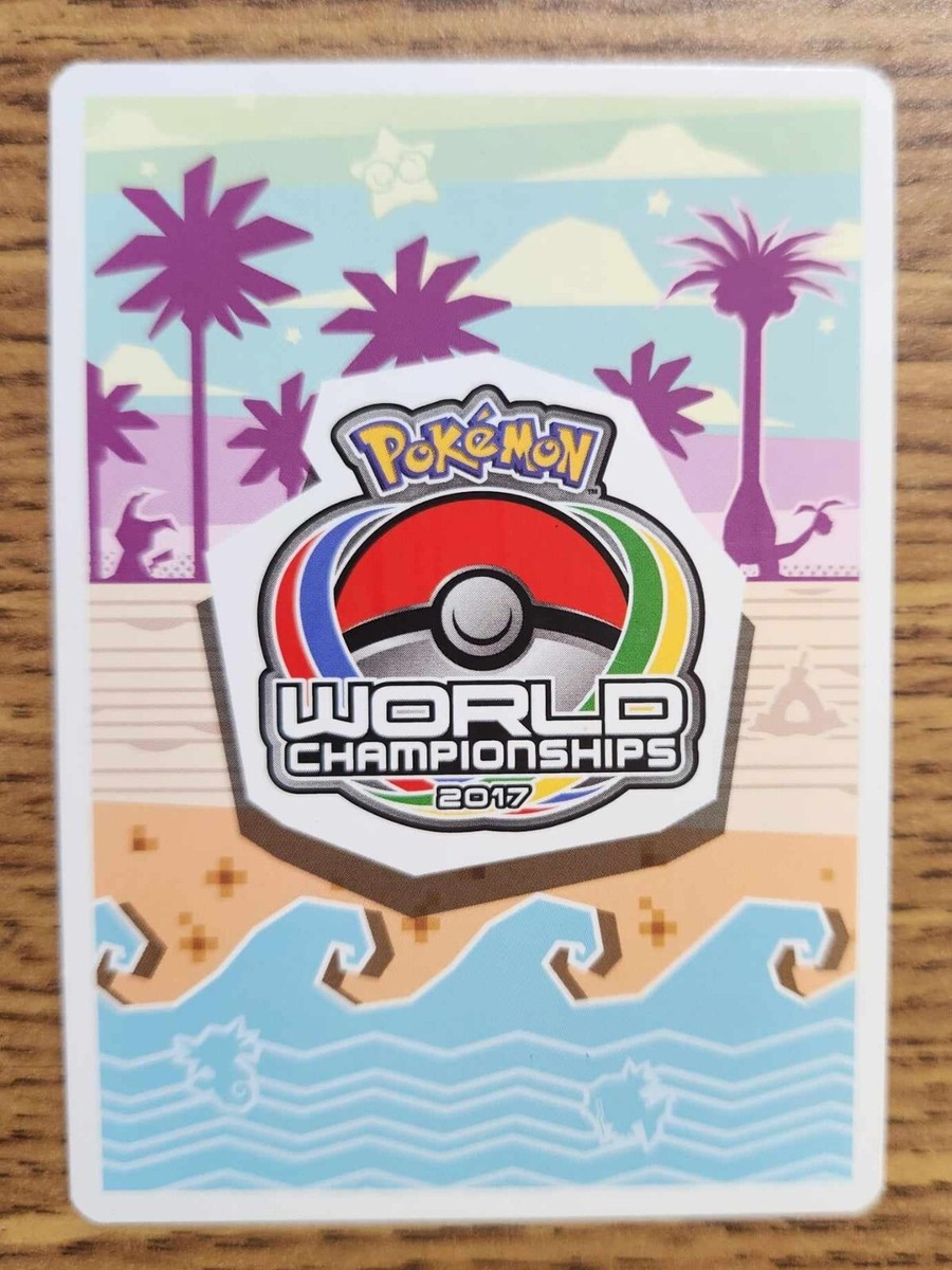 professor program 2017 スリーブ　2 2017 World Championships Professor Sycamore Pokémon Card