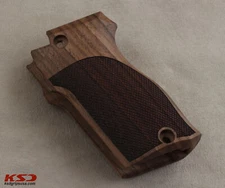 KSD Brand Unique BCF 66 (Açık Fransız Onlusu) Compatible Walnut Grips Diamond