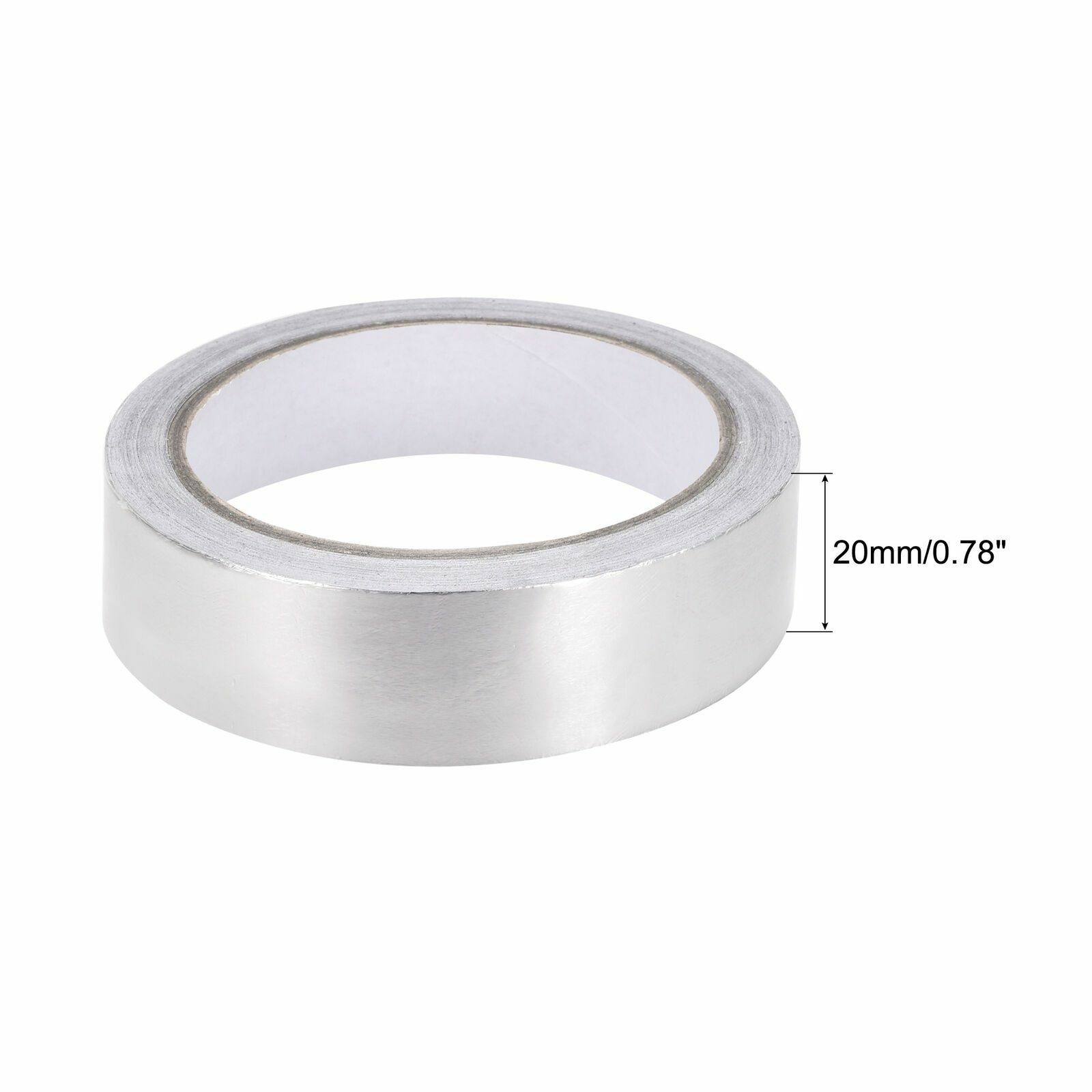 Aluminium Foil Adhesive Sealing Tape DustProof Heating Duct Silver