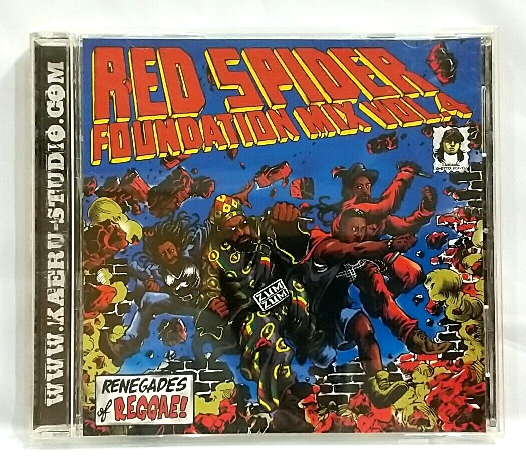 CD) Junior For Red Spider – Foundation Mix Vol. 4 / Renegades Of
