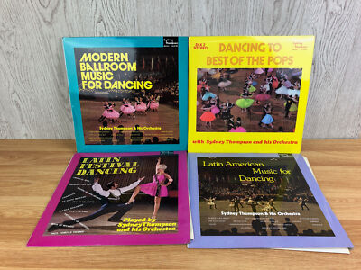 Sydney Thompson Orchestra 4x Vinyl LP Bundle Ballroom Dance Music 12'' Records
