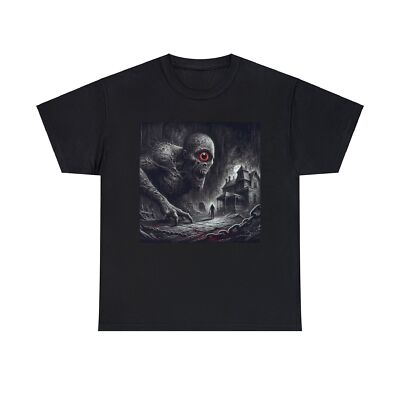 Unisex Adult T Shirt Intense Nightmare Monster Horrifying Disturbed Streetwear
