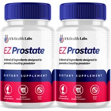 (2 Pack) EZ Prostate Capsules, Easy Prostate AdvancedFormula Pill (120 Capsules)