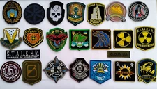 Patches from the game Stalker/STALCRAFT/STALKER Heart of Chornobyl
