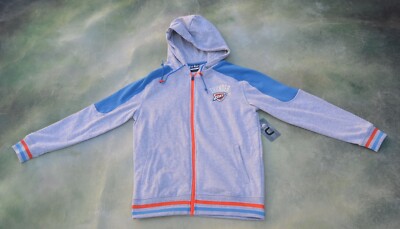 NBA Oklahoma City Thunder Men's Full Zip Hoodie Size S.