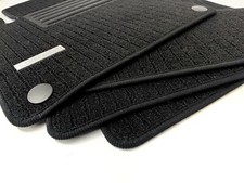 Mercedes Fussmatten Satz B-Klasse W247 schwarz Flachrips (4-teiliger Satz)