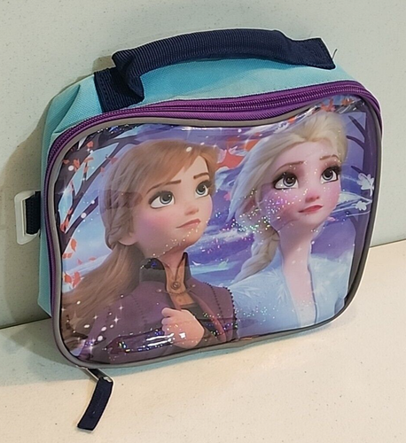 Disney Frozen Princess Anna & Elsa Borsa Porta Pranzo Isolata Senza BPA - Foto 2 di 8