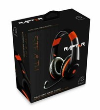 Stealth ACAEACABP70919 Orange/Black Over Head Gaming Headset