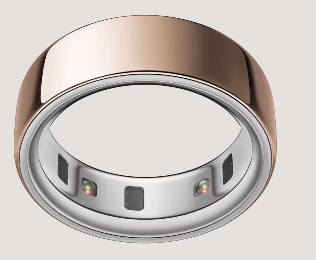 Anillo Oura Gen 4 - Oro Rosa - Talla 9 - Anillo Inteligente Seguimiento del Sueño Usable