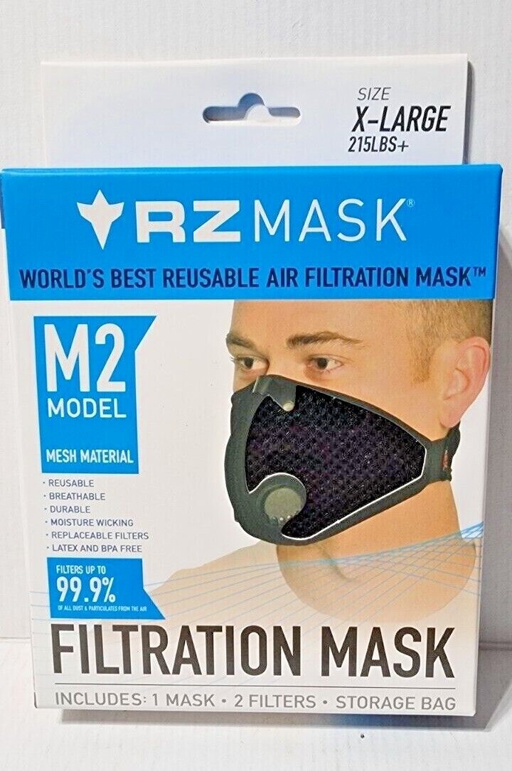 RZ M2 Multi-Purpose Air Filtration Mask - MEDIUM, LARGE or X-LARGE