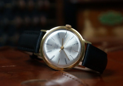 Poljot watch, Soviet retro watch, vintage watch, USSR, 1 MChZ, Mens watch, 1970s