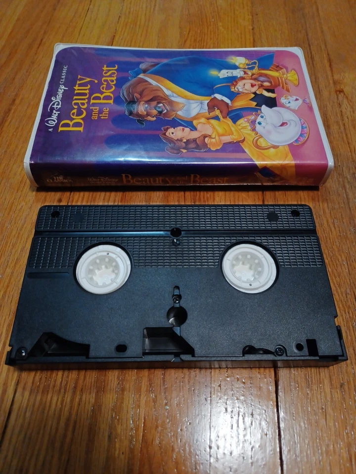 Walt Disney's Classic The Beauty And The Beast VHS Black Diamond Edition - Image 4 of 4
