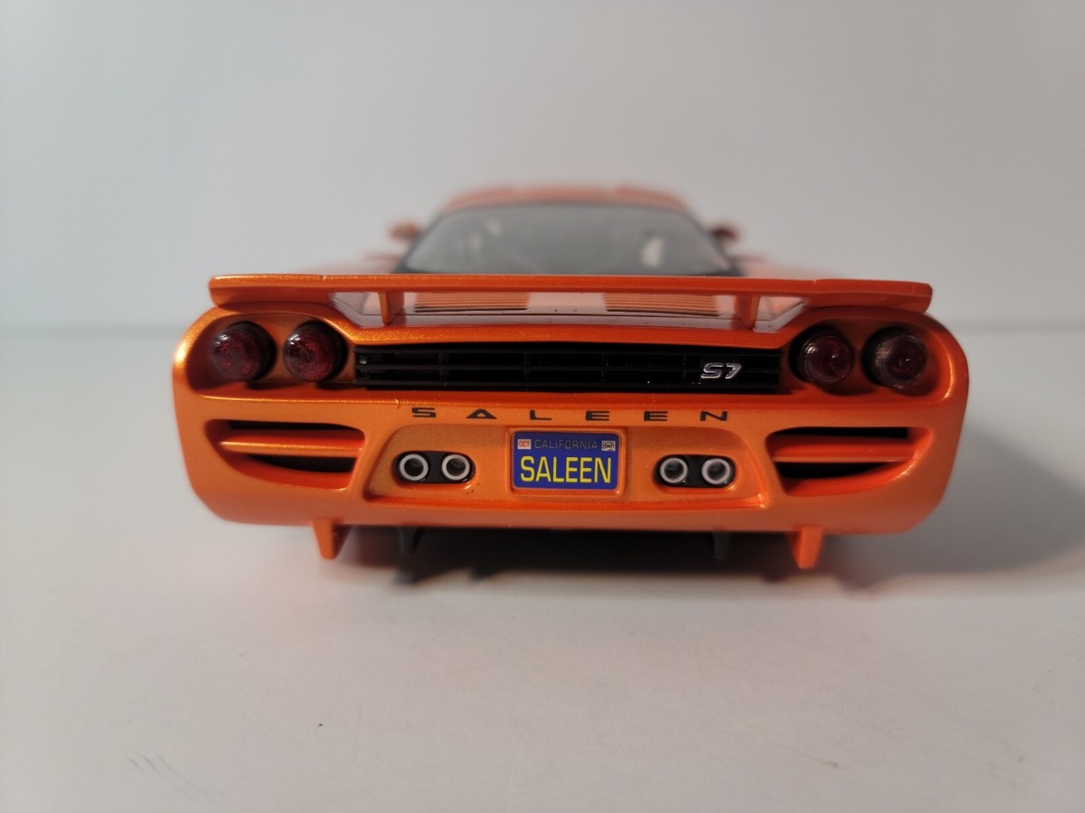 Hotwheels 2001 Saleen S7 1:18 Burnt Orange | eBay