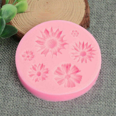 Formwerkzeug aus Silikon, Blumen Silikonform, Polymer Ton, Fondant, flowers DIY