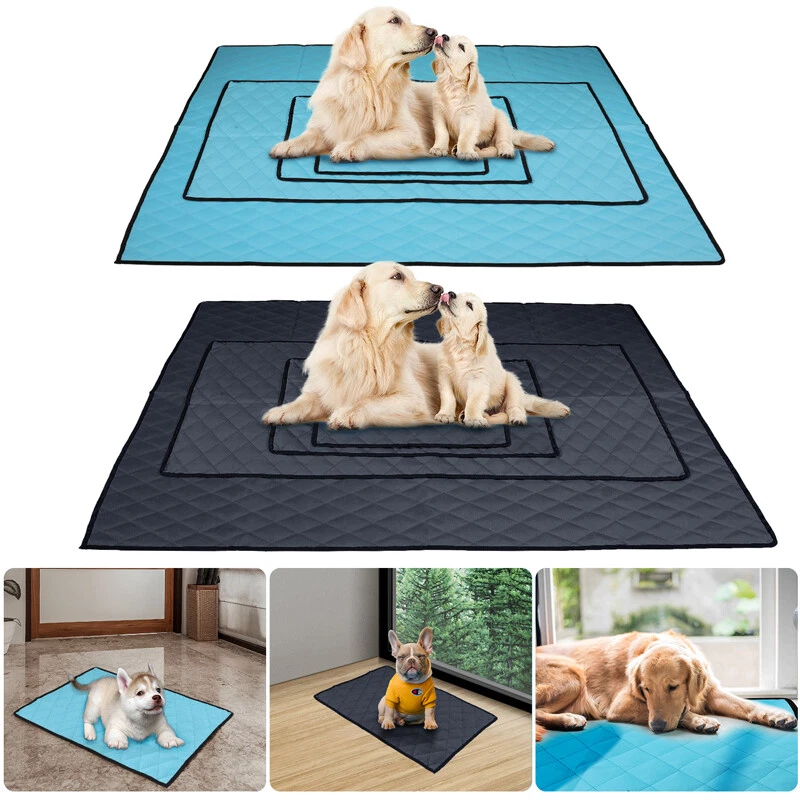 Alfombra de enfriamiento para mascotas Almohadilla fresca Cómoda Cojín Manta de cama para perro gato cachorro S-XL Foto 2 de 4