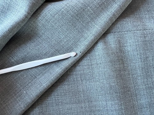 NWD Hertling Trouser Tropical Wool, Straight, Size 33 | 4/17/17, Grey Dev Sample - Picture 7 of 7