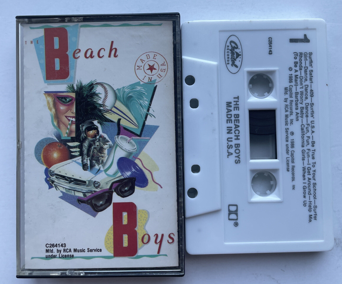 The Beach Boys Cassette Made in the USA Audio Tape C264143