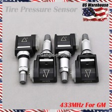 New 13598787 TPMS Tire Pressure Sensor For GM Cadillac ATS CTS 433MHz Set of (4)