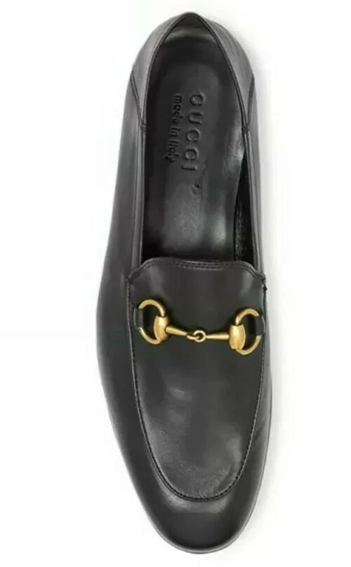 Mocassins homme Gucci Brixton cuir tablier bout taille 9