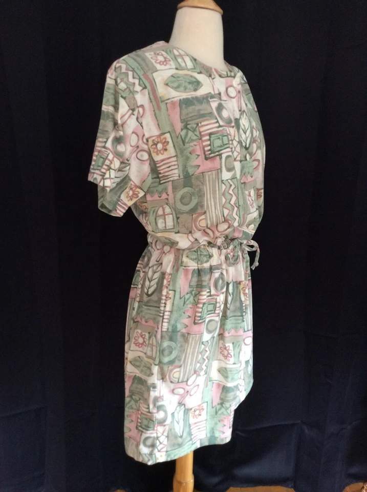 DE COLECCIÓN 1980 Declaración Hombro Botón Delantero Mono Mameluco Mono XL Foto 3 de 4