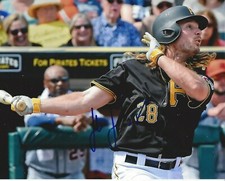 John Jaso  Autographed 8x10 Pittsburgh Pirates  Free Shipping  #S1134
