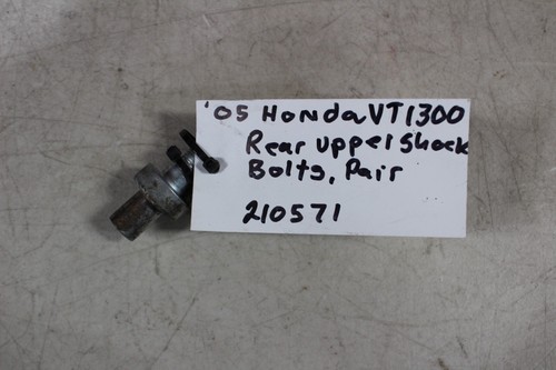 03-09 HONDA VTX1300 REAR UPPER SHOCK BOLTS SET OF 2 #210571